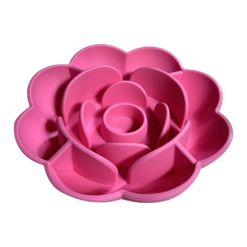 Rose Slow Feeder Bowl